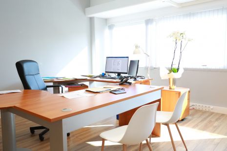 Bureau de réception